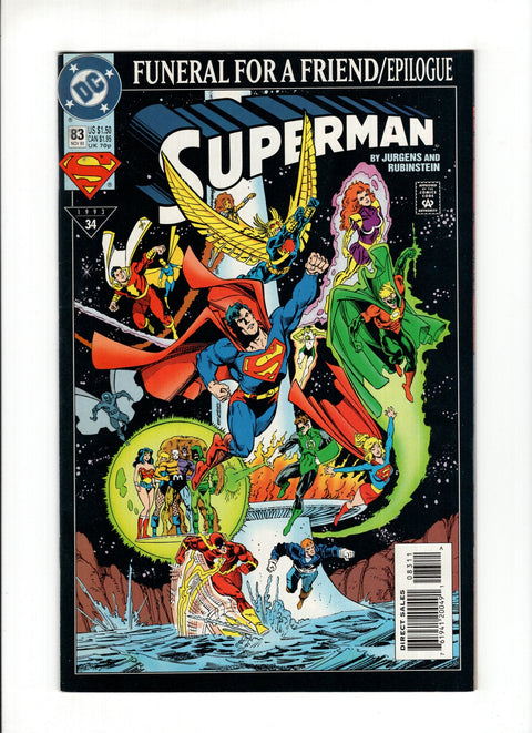 Superman, Vol. 2 #83A  DC Comics 1993