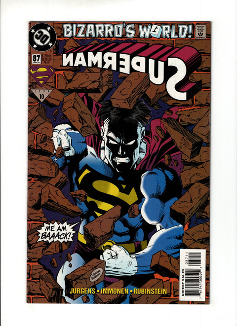 Superman, Vol. 2 #87A  DC Comics 1994