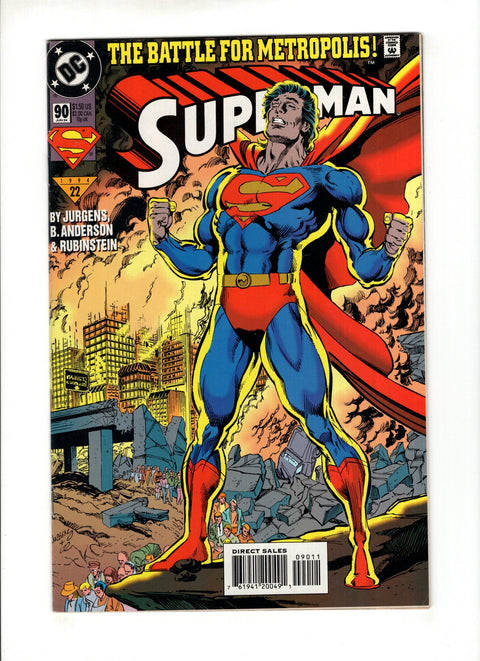 Superman, Vol. 2 #90A  DC Comics 1994