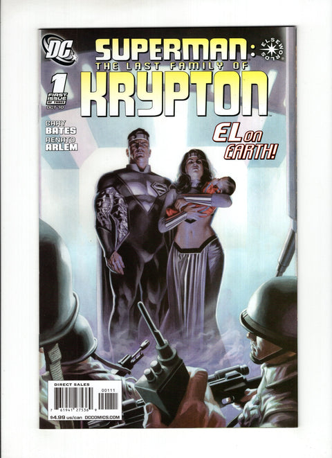 Superman: The Last Family of Krypton #1-3 Complete Series DC Comics 2010
