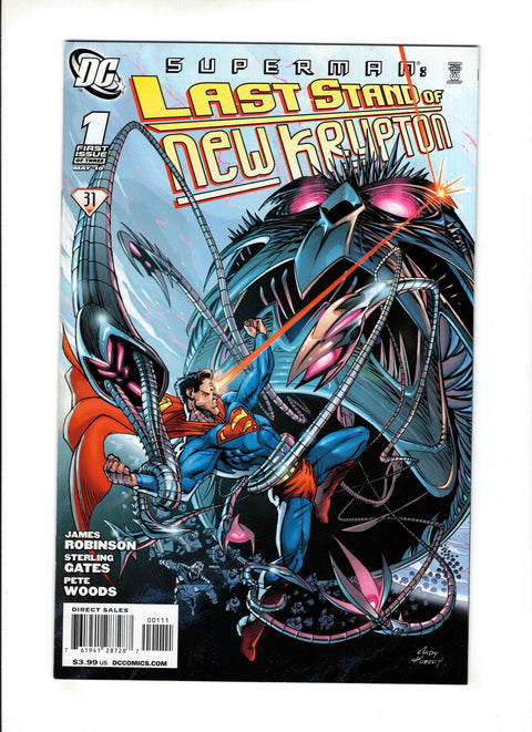 Superman: Last Stand of New Krypton #1-3 Complete Series DC Comics 2010