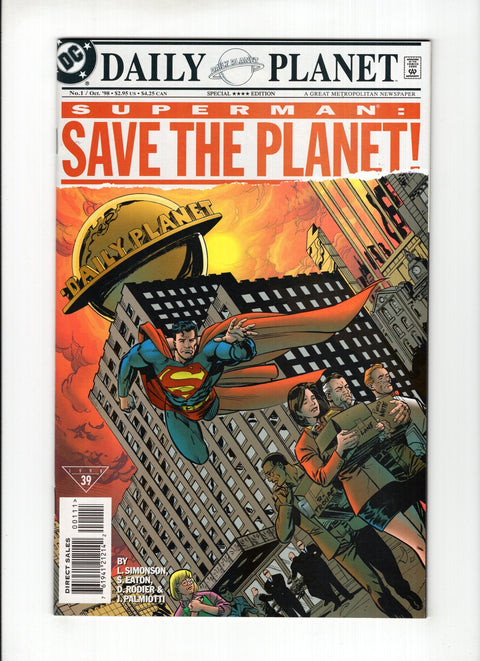 Superman: Save the Planet #1A Standard Edition DC Comics 1998