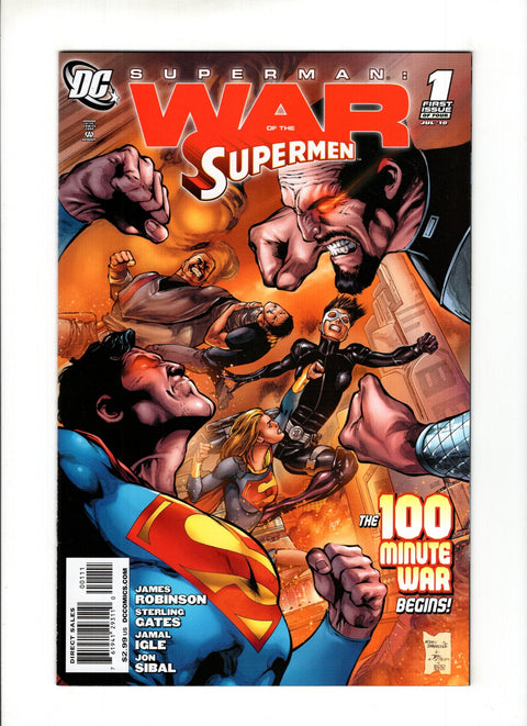 Superman: War of the Supermen #1-4 Complete Series DC Comics 2010