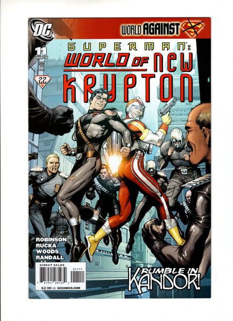 Superman: World of New Krypton #11A  DC Comics 2010