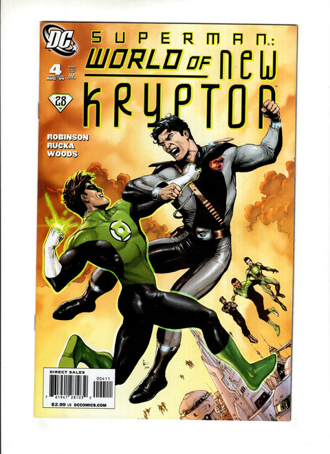 Superman: World of New Krypton #4A  DC Comics 2009