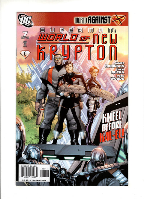 Superman: World of New Krypton #7A  DC Comics 2009