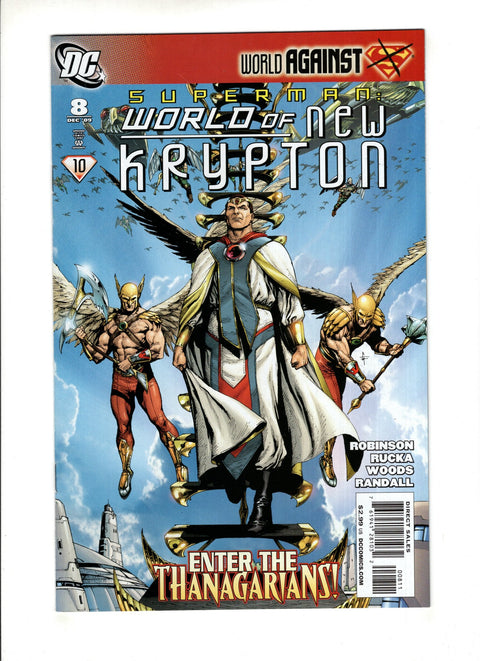 Superman: World of New Krypton #8A  DC Comics 2009