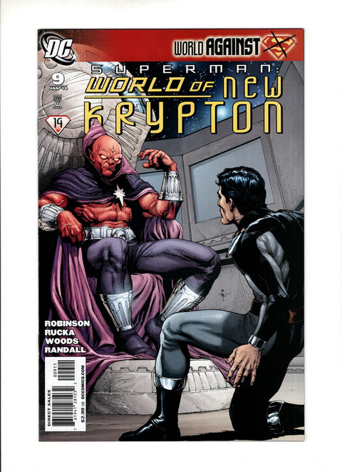 Superman: World of New Krypton #9A  DC Comics 2009