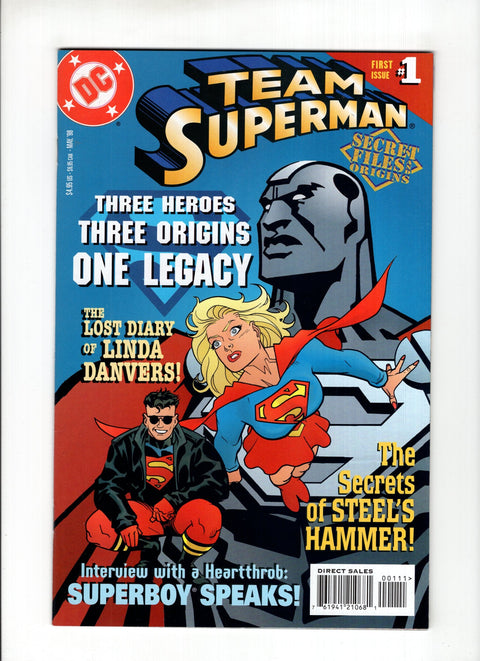 Team Superman Secret Files and Origins #1  DC Comics 1998