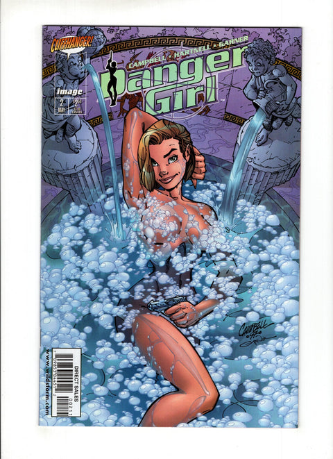 Danger Girl #2A J. Scott Campbell Regular Cover Image Comics 1998