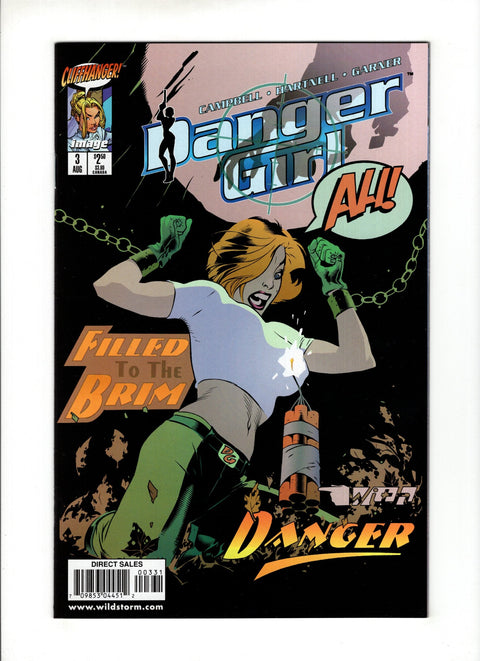 Danger Girl #3A  Image Comics 1998
