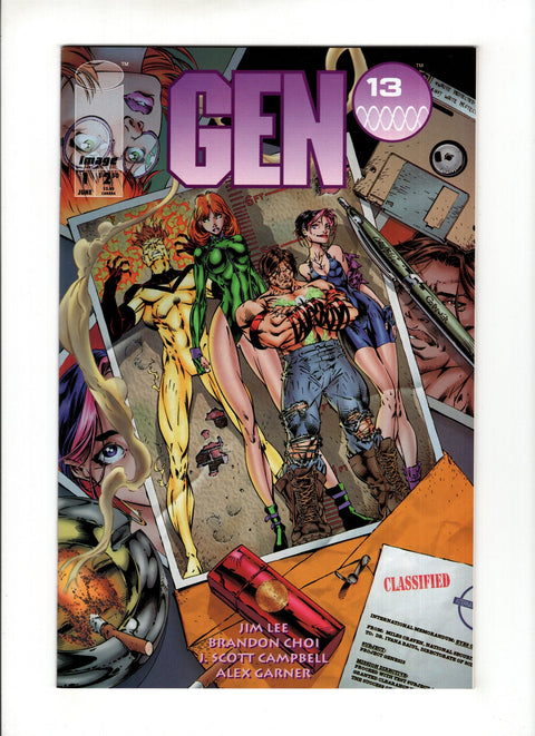 Gen 13, Vol. 1 (1994) #1B 2nd Print Image Comics 1994