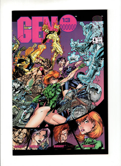 Gen 13, Vol. 1 (1994) #4A  Image Comics 1994