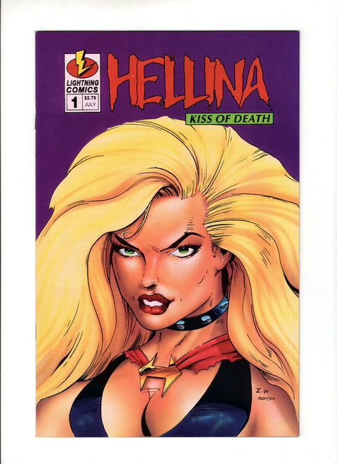 Hellina: Kiss of Death #1A  Lightning Comics 1995