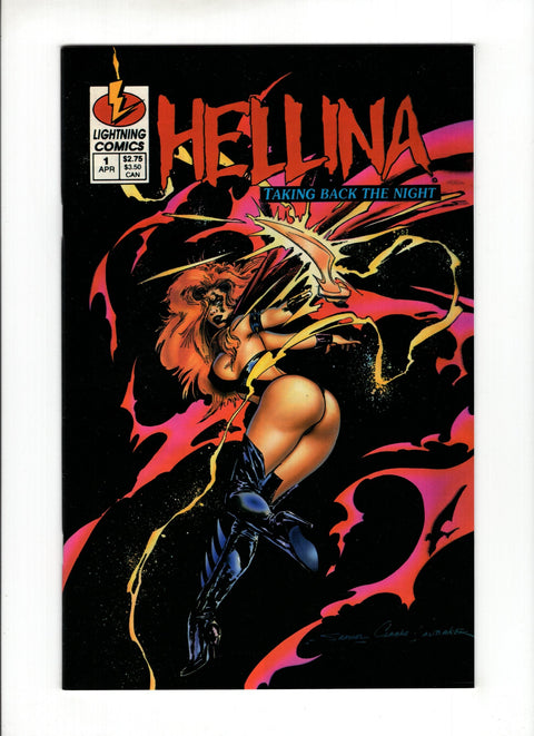 Hellina: Taking Back the Night #1A  Lightning Comics 1995