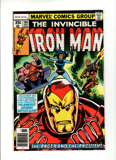 Iron Man, Vol. 1 #104A  Marvel Comics 1977