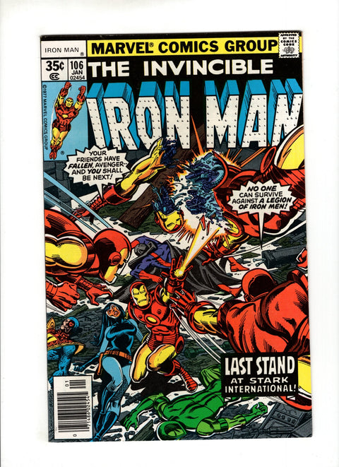 Iron Man, Vol. 1 #106A  Marvel Comics 1978