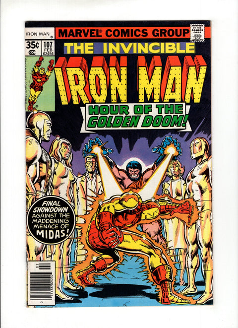Iron Man, Vol. 1 #107A  Marvel Comics 1978