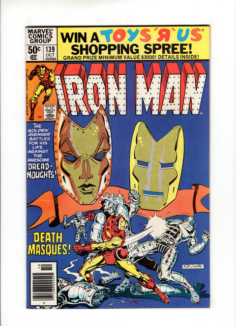 Iron Man, Vol. 1 #139A  Marvel Comics 1980
