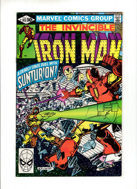 Iron Man, Vol. 1 #143A  Marvel Comics 1981