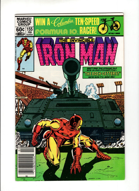 Iron Man, Vol. 1 #155A  Marvel Comics 1982