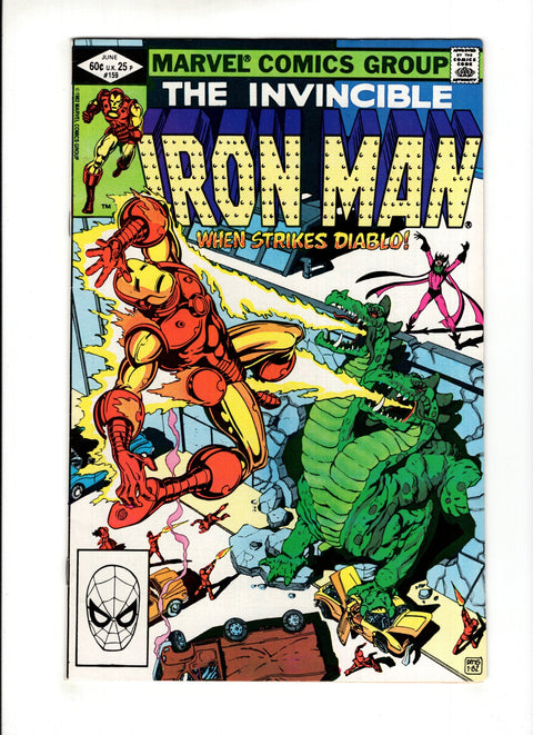 Iron Man, Vol. 1 #159A  Marvel Comics 1982
