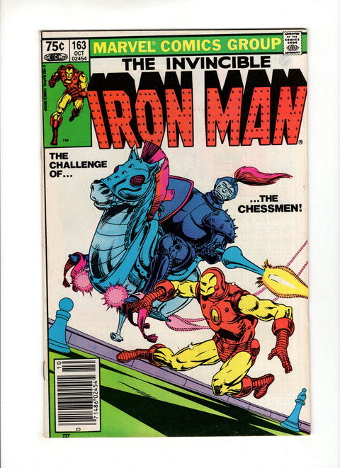 Iron Man, Vol. 1 #163C First cameo of Obadiah Stane Marvel Comics 1982