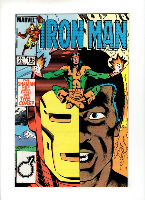 Iron Man, Vol. 1 #195A  Marvel Comics 1985