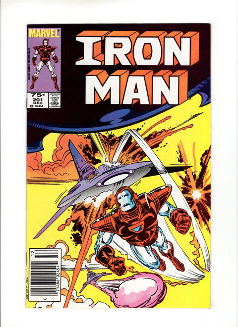 Iron Man, Vol. 1 #201C  Marvel Comics 1985