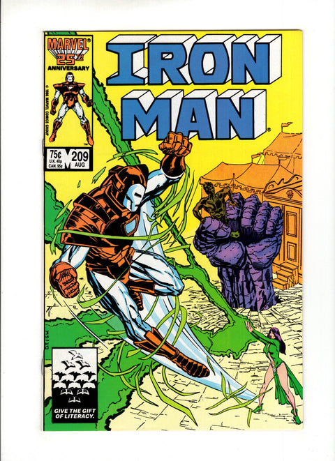 Iron Man, Vol. 1 #209A  Marvel Comics 1986