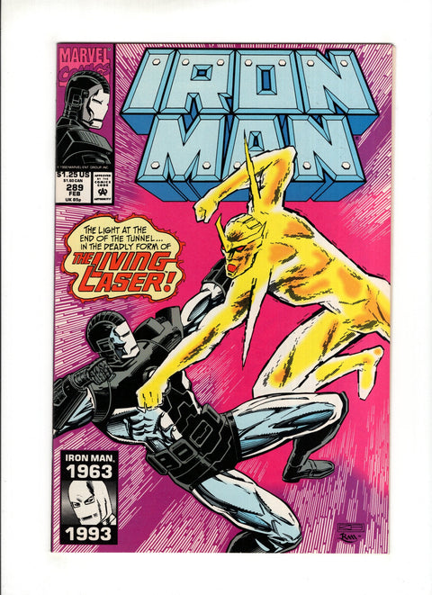 Iron Man, Vol. 1 #289A  Marvel Comics 1992