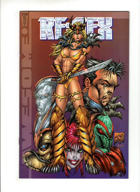 Re:Gex #1A Liefeld cover Awesome Entertainment 1998