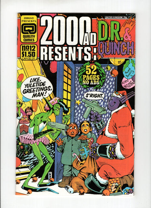 2000 AD Monthly / Presents / Showcase #12  Quality Comics 1987