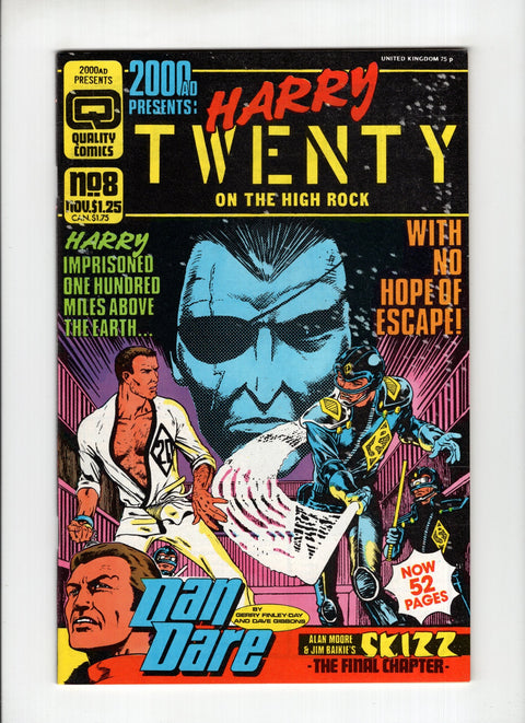2000 AD Monthly / Presents / Showcase #8  Quality Comics 1986