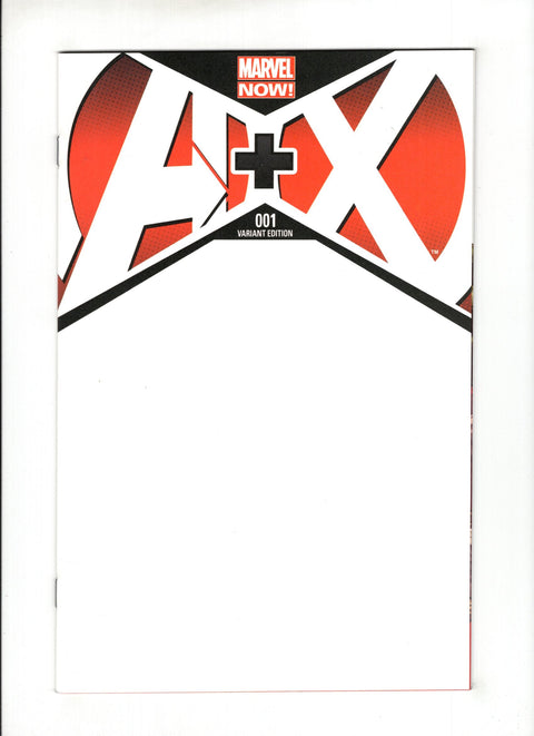 A+X #1C Blank Cover Variant Marvel Comics 2012