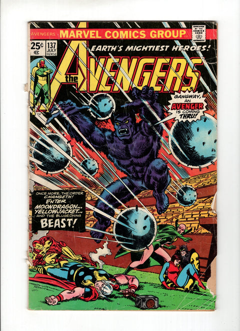 The Avengers, Vol. 1 #137  Marvel Comics 1975