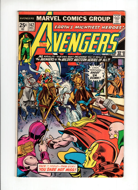 The Avengers, Vol. 1 #142A  Marvel Comics 1975
