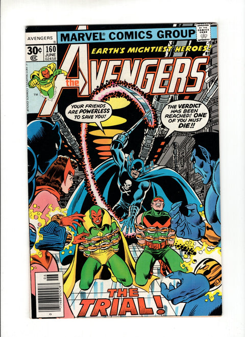 The Avengers, Vol. 1 #160A  Marvel Comics 1977