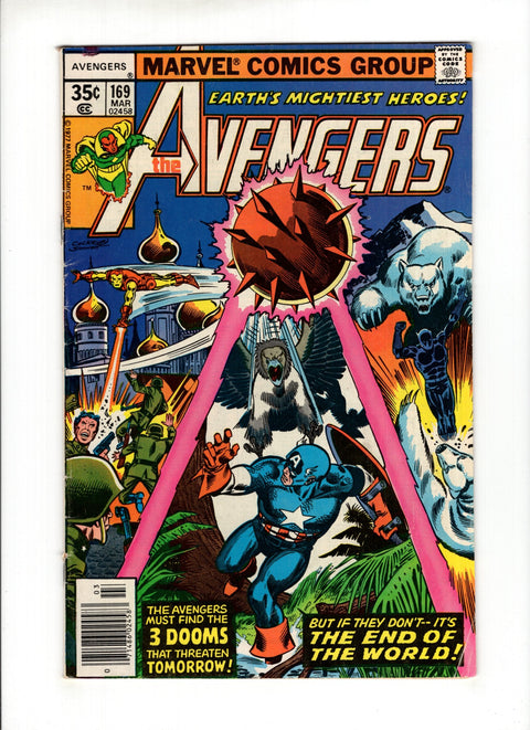 The Avengers, Vol. 1 #169A  Marvel Comics 1977