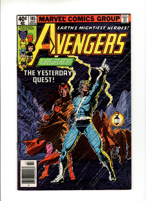 The Avengers, Vol. 1 #185A  Marvel Comics 1979