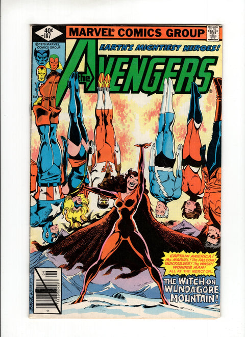 The Avengers, Vol. 1 #187A  Marvel Comics 1979