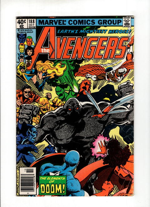 The Avengers, Vol. 1 #188A  Marvel Comics 1979