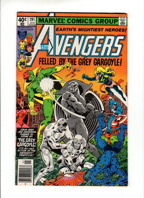 The Avengers, Vol. 1 #191A  Marvel Comics 1980
