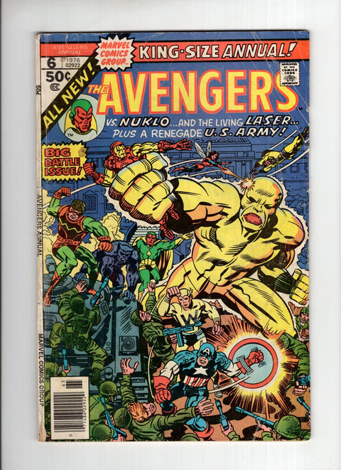 The Avengers, Vol. 1 Annual #6  Marvel Comics 1976