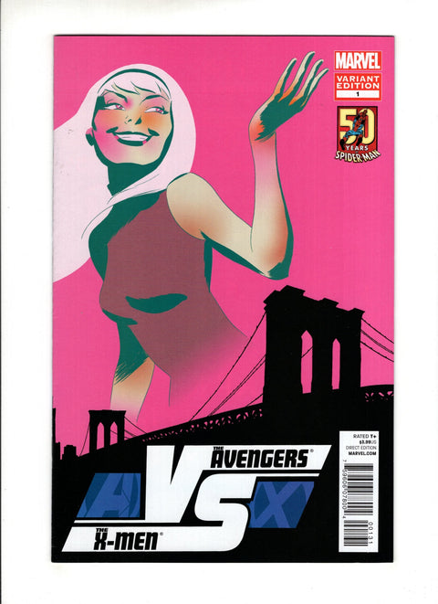 AvX vs. #1C Amazing Spider-Man 50th Anniversary Variant Cover Marvel Comics 2012