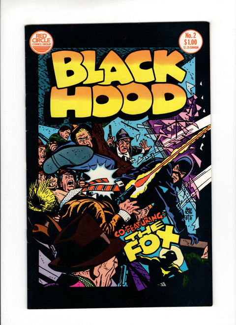 The Black Hood (Red Circle) #2  Red Circle Comics Group 1983
