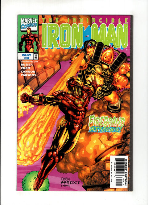 Iron Man, Vol. 3 #4A  Marvel Comics 1998