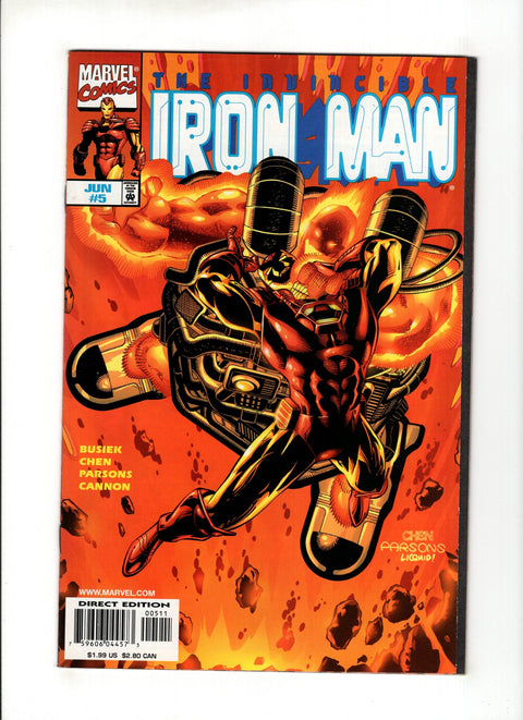 Iron Man, Vol. 3 #5A  Marvel Comics 1998