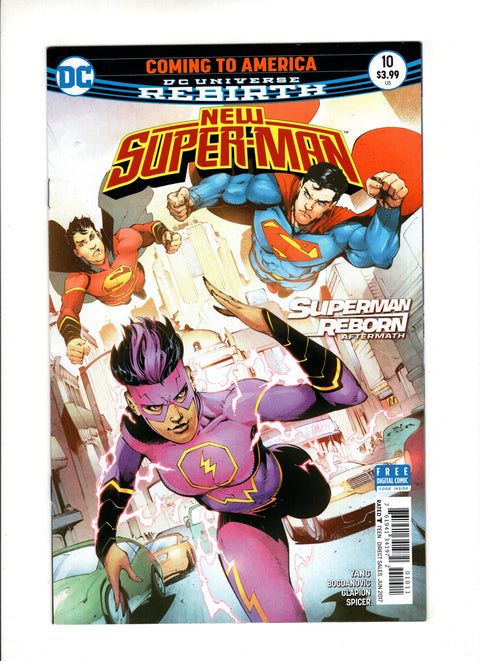 New Super-Man #10A  DC Comics 2017