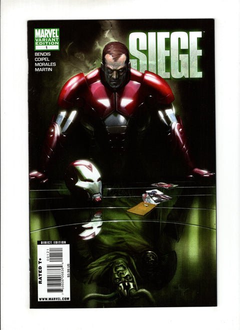 Siege, Vol. 1 #1B Dell'Otto Variant Marvel Comics 2010